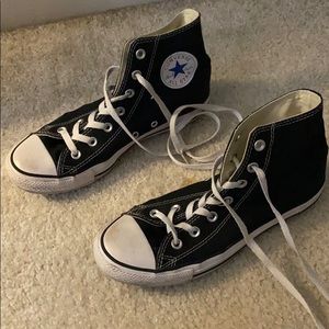 Black High Top Converse